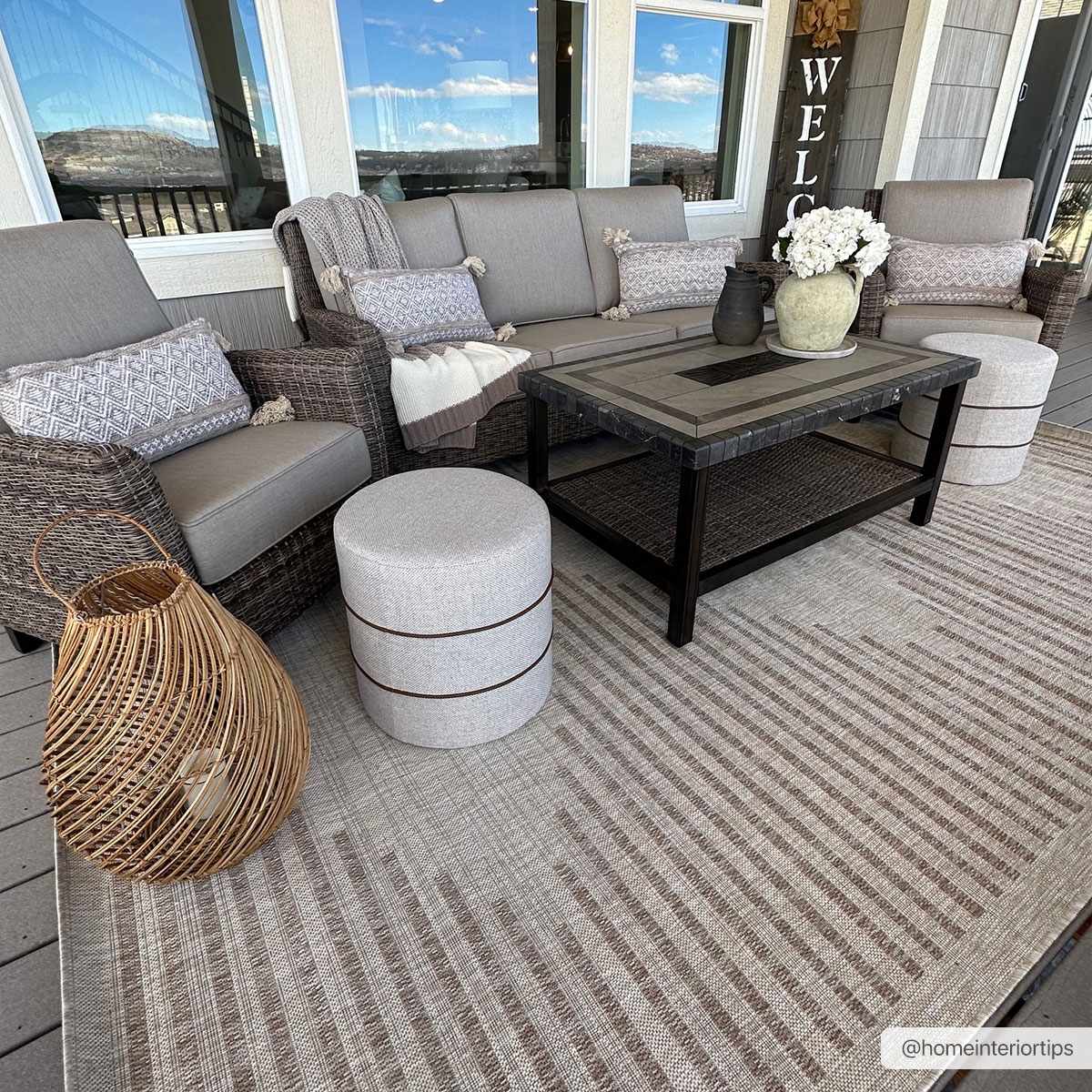 Winmalee Outdoor Area Rug - Ornate Home