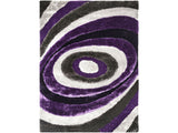 Winnipeg Gray/Purple 5' X 8' Area Rug - Ornate Home