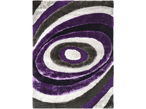 Winnipeg Gray/Purple 5' X 8' Area Rug - Ornate Home