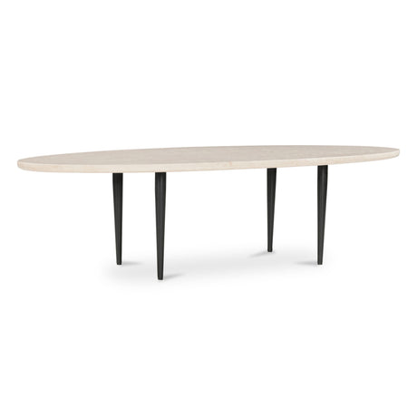 Winona Beige Marble Botticino Coffee Table - Ornate Home