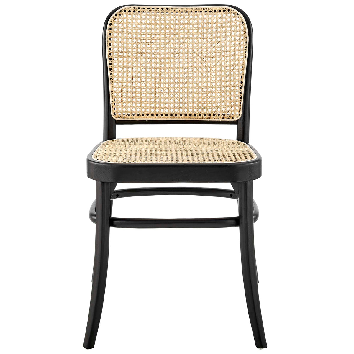 Winona Black Wood Dining Side Chair - Ornate Home