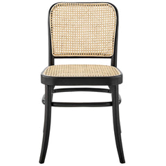 Winona Black Wood Dining Side Chair - Ornate Home