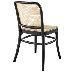 Winona Black Wood Dining Side Chair - Ornate Home
