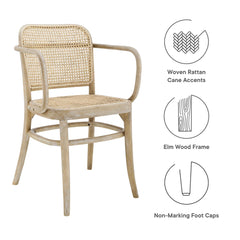 Winona Gray Wood Dining Chair - Ornate Home