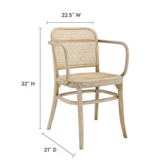 Winona Gray Wood Dining Chair - Ornate Home