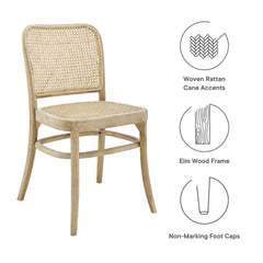 Winona Gray Wood Dining Side Chair - Ornate Home