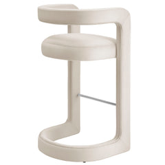 Winslow Alabaster Performance Velvet Bar Stool (Set of 2) - Ornate Home