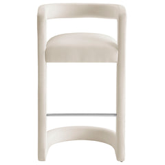Winslow Alabaster Performance Velvet Bar Stool (Set of 2) - Ornate Home