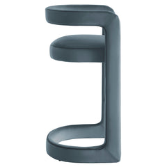 Winslow Cadet Blue Performance Velvet Bar Stool (Set of 2) - Ornate Home