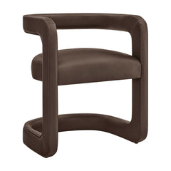 Winslow Espresso Premium Vegan Leather Dining Chair - Ornate Home