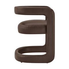 Winslow Espresso Premium Vegan Leather Dining Chair - Ornate Home