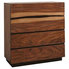 Winslow Smokey Walnut/Coffee Bean 5-piece Eastern King Bedroom Set - Ornate Home