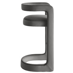 Winslow Storm Gray Performance Velvet Bar Stool (Set of 2) - Ornate Home