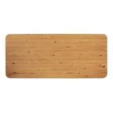 Winston Rustic Oak Dining Table - Ornate Home