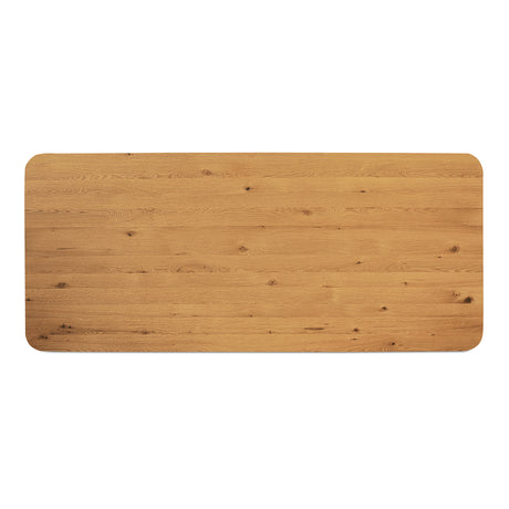 Winston Rustic Oak Dining Table - Ornate Home