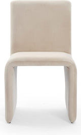 Winston Sand Fully Upholstered Side Chair - Ornate Home