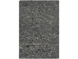 Winta Black Wool Area Rug - Ornate Home