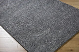 Winta Black Wool Area Rug - Ornate Home