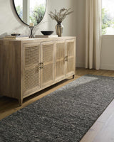 Winta Black Wool Area Rug - Ornate Home