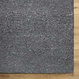 Winta Black Wool Area Rug - Ornate Home