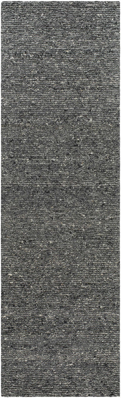 Winta Black Wool Area Rug - Ornate Home
