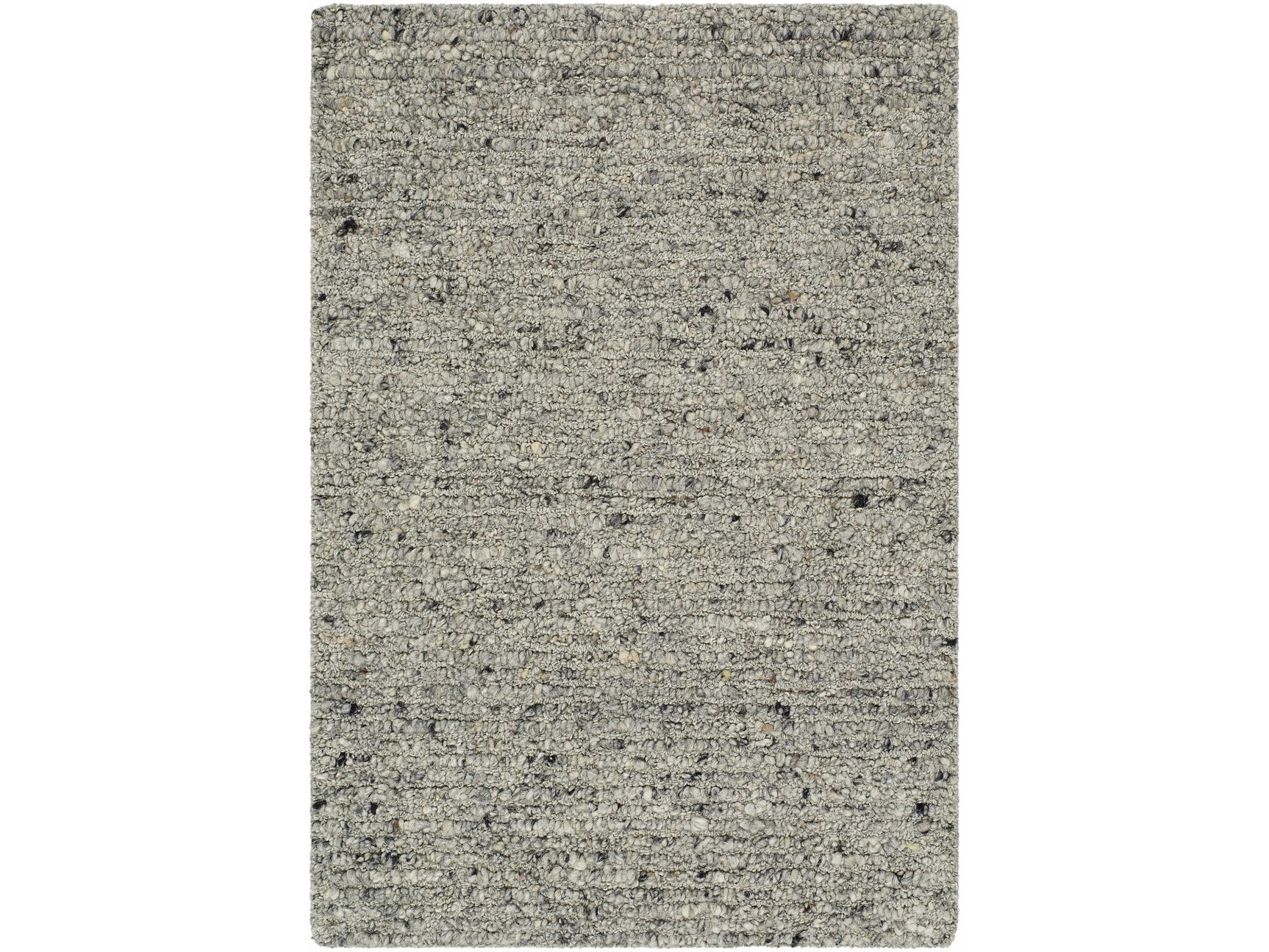 Winta Charcoal Wool Area Rug - Ornate Home