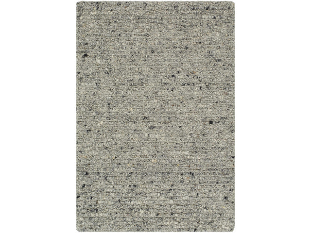 Winta Charcoal Wool Area Rug - Ornate Home