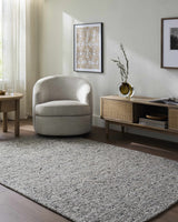 Winta Charcoal Wool Area Rug - Ornate Home