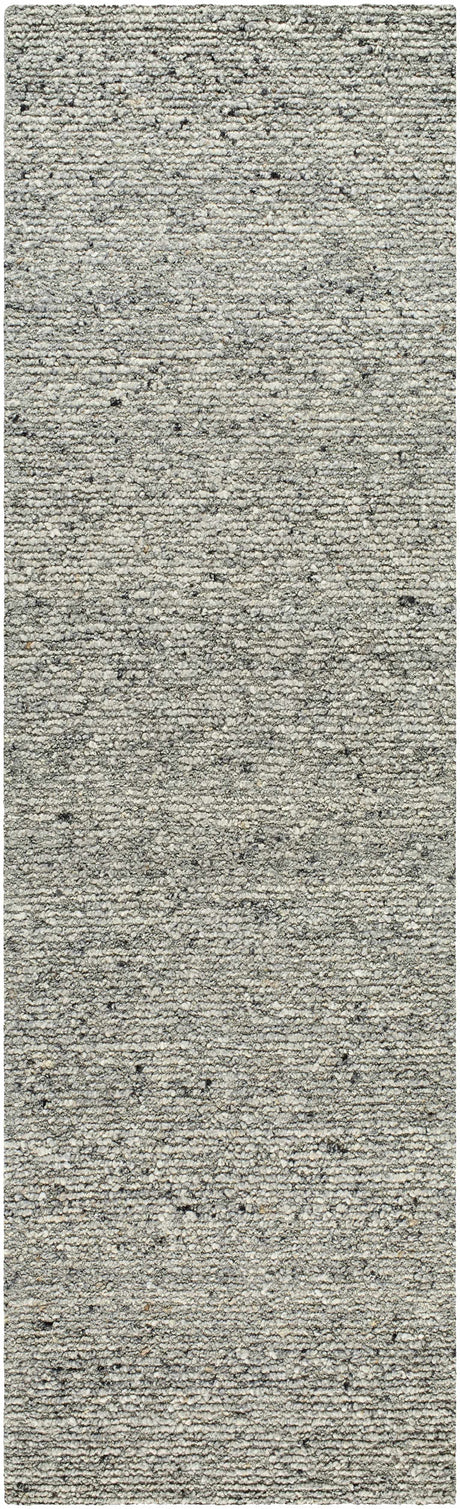 Winta Charcoal Wool Area Rug - Ornate Home