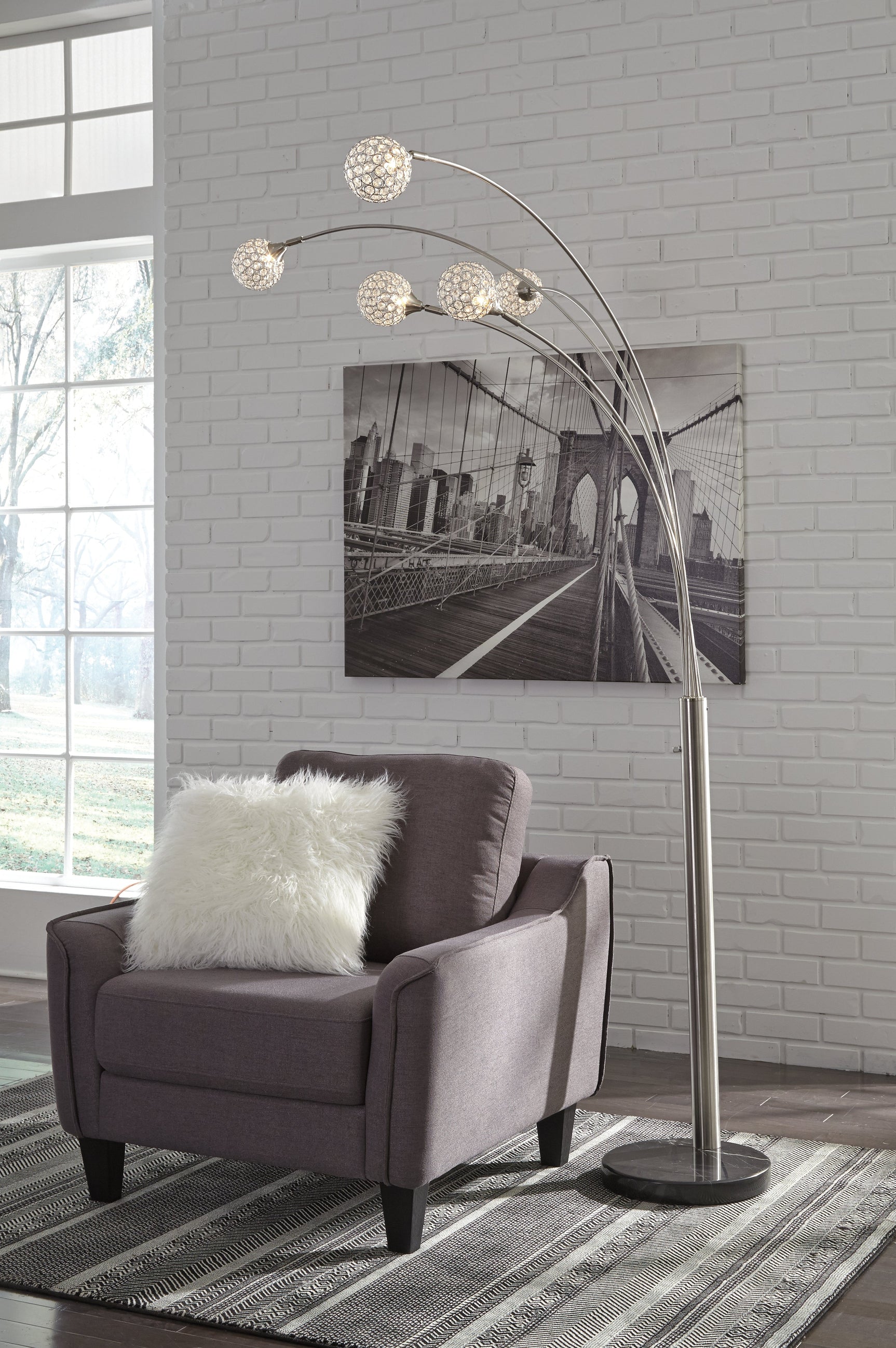 Winter Arc Lamp (Online Special Price) - Ornate Home