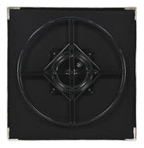 Winter Beige Upholstered Sloped Arm Accent Swivel Chair - Ornate Home