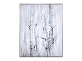 Winter Days Grey/Blue Canvas - Ornate Home