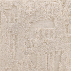 Winter Ivory Pouf - Ornate Home