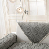 Winter Thickened Non-slip Blanket, Three-Dimensional Embossed Cotton Velvet Sofa Cover - Ornate Home
