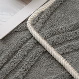Winter Thickened Non-slip Blanket, Three-Dimensional Embossed Cotton Velvet Sofa Cover - Ornate Home