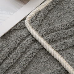 Winter Thickened Non-slip Blanket, Three-Dimensional Embossed Cotton Velvet Sofa Cover - Ornate Home