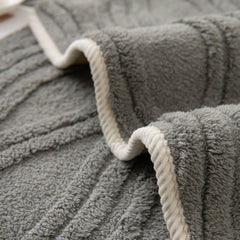 Winter Thickened Non-slip Blanket, Three-Dimensional Embossed Cotton Velvet Sofa Cover - Ornate Home