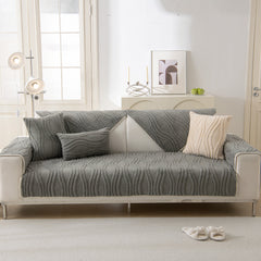 Winter Thickened Non-slip Blanket, Three-Dimensional Embossed Cotton Velvet Sofa Cover - Ornate Home