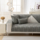 Winter Thickened Non-slip Blanket, Three-Dimensional Embossed Cotton Velvet Sofa Cover - Ornate Home