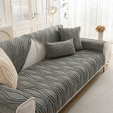 Winter Thickened Non-slip Blanket, Three-Dimensional Embossed Cotton Velvet Sofa Cover - Ornate Home