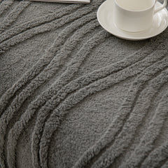 Winter Thickened Non-slip Blanket, Three-Dimensional Embossed Cotton Velvet Sofa Cover - Ornate Home