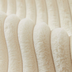 Winter Thickened Rabbit Plush Non-slip Sofa Cushion, Faux Fur Fluffy Furniture Protector - Ornate Home