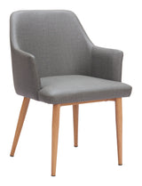 Wisom Gray Dining Chair (Set of 2) - Ornate Home