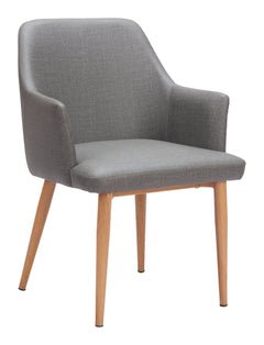 Wisom Gray Dining Chair (Set of 2) - Ornate Home