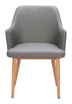 Wisom Gray Dining Chair (Set of 2) - Ornate Home