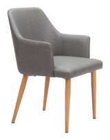 Wisom Gray Dining Chair (Set of 2) - Ornate Home