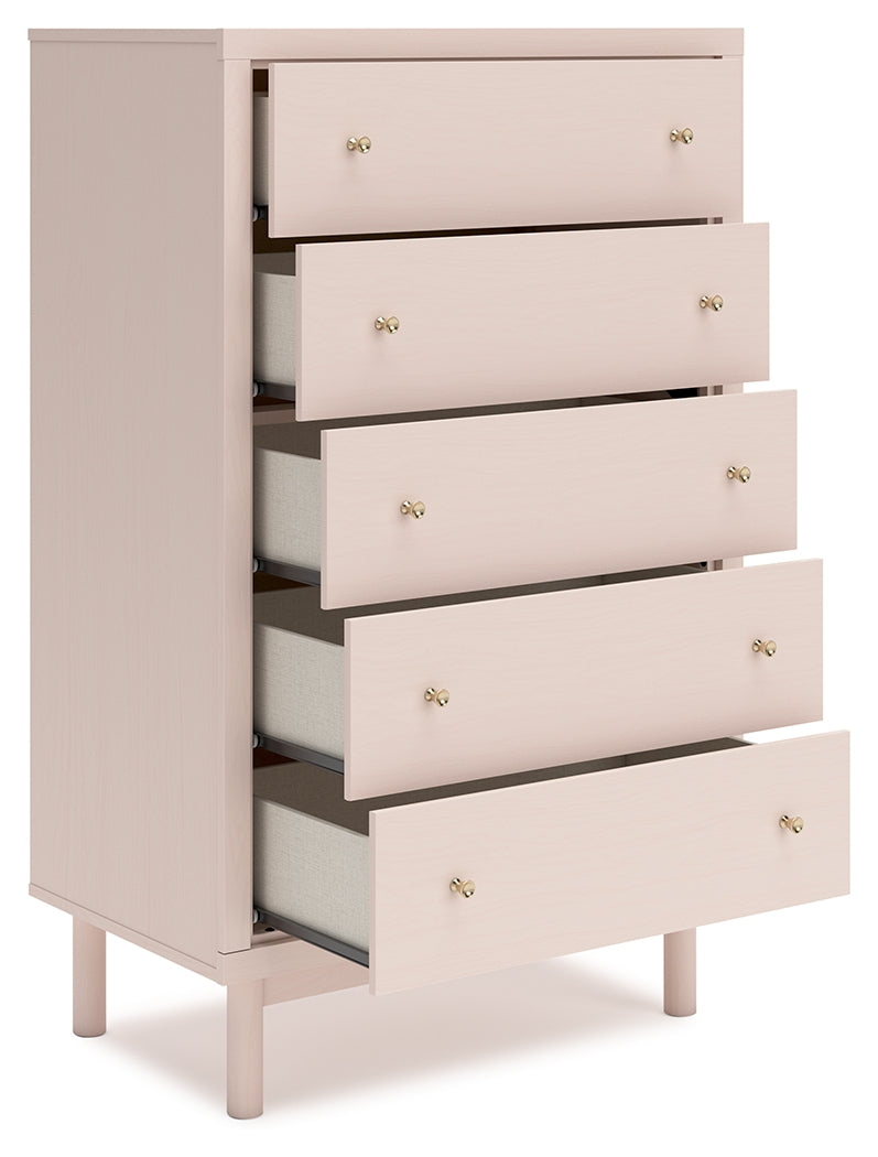 Wistenpine Blush Chest of Drawers - Ornate Home