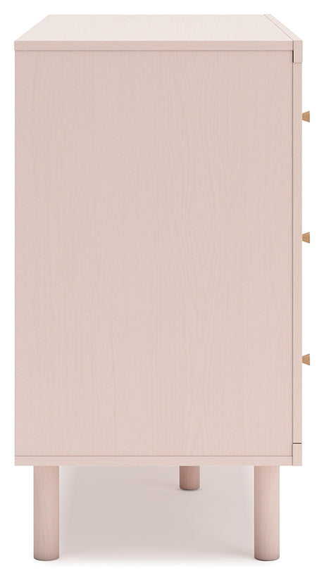 Wistenpine Blush Full Storage Bed, Dresser and Nightstand - Ornate Home