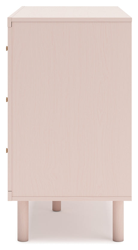 Wistenpine Blush Full Storage Bed, Dresser and Nightstand - Ornate Home
