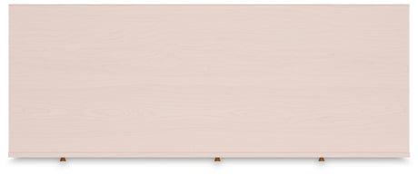 Wistenpine Blush Full Storage Bed, Dresser and Nightstand - Ornate Home